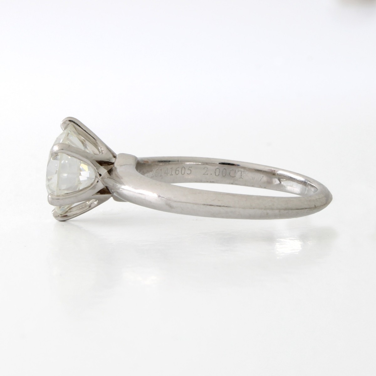 Tiffany & Co Diamond and Platinum Ring