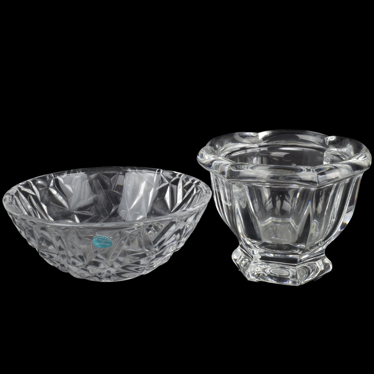 Tiffany & Co, Baccarat, Waterford Crystal