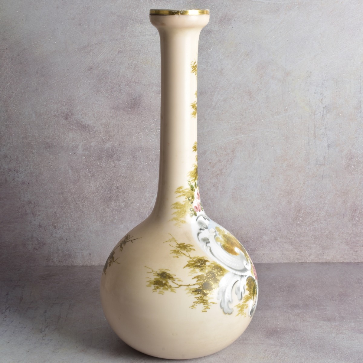 Antique Hand Painted Vase