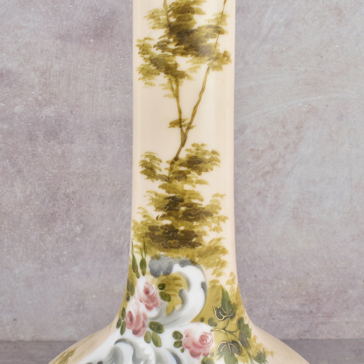 Antique Hand Painted Vase