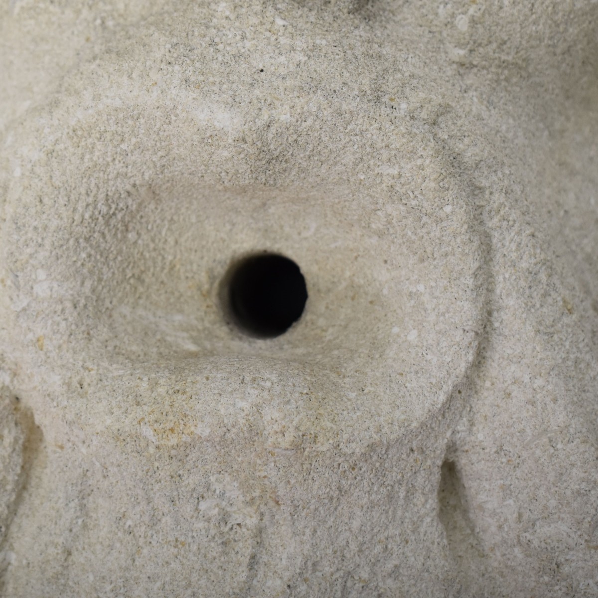 Antique Stone Bust of Poseidon