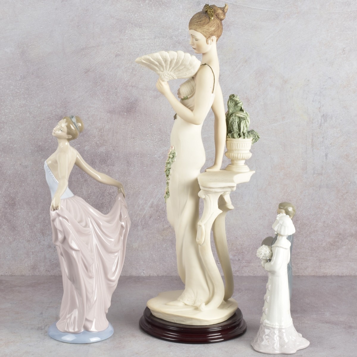 Lladro and Giuseppe Armani Sculptures
