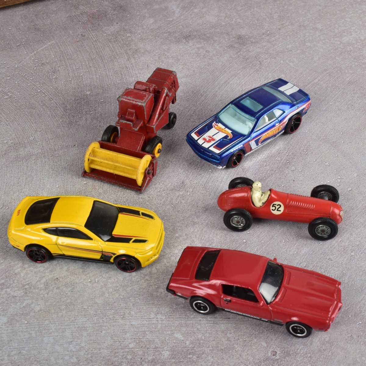 Antique Linotype Tray & Miniatures