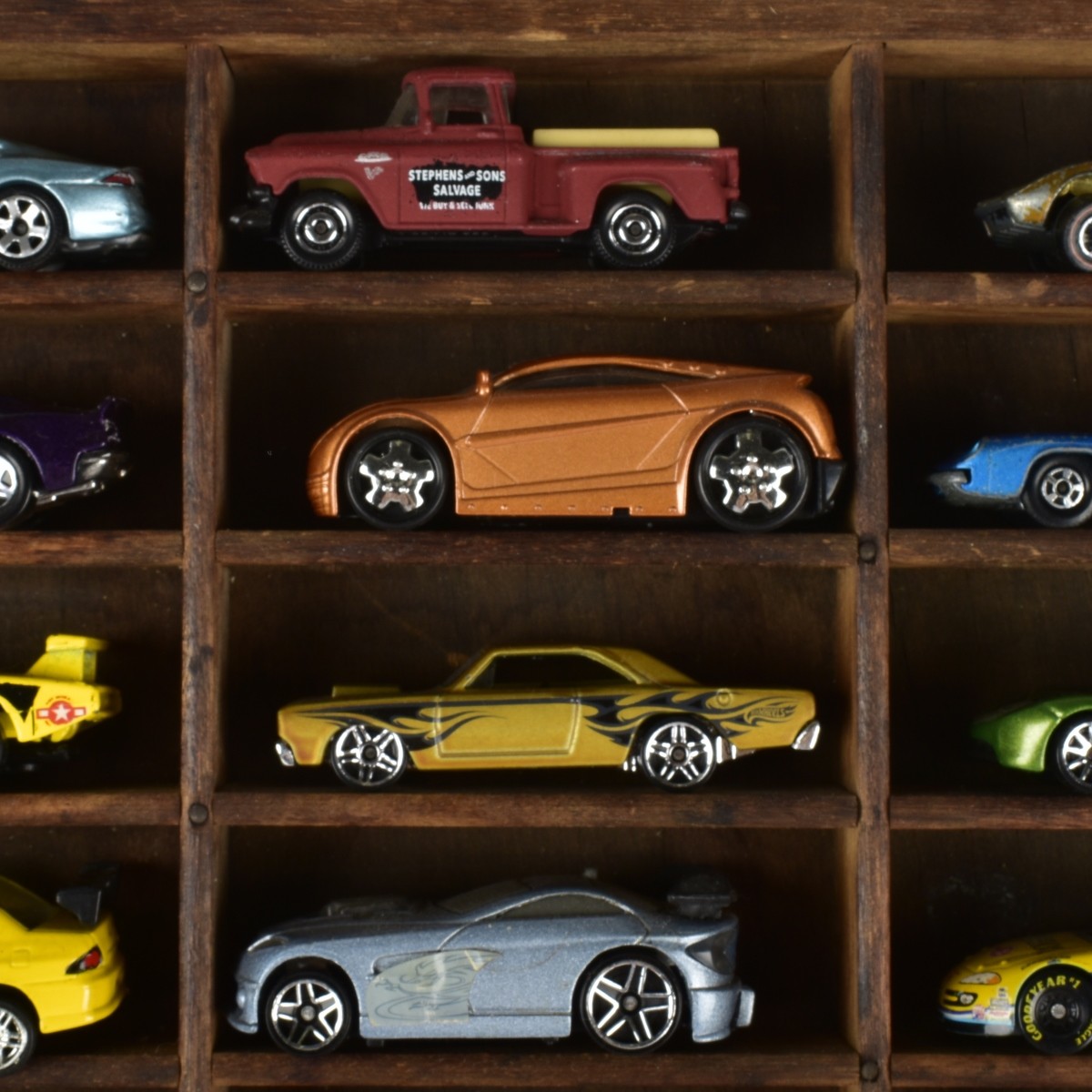 Antique Linotype Tray & Miniatures