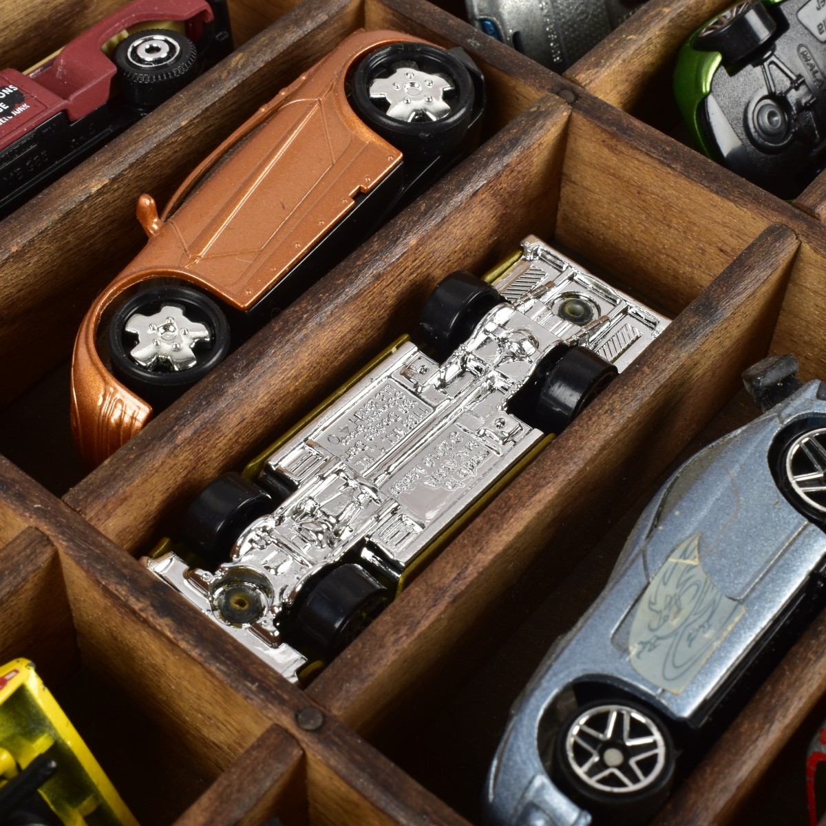 Antique Linotype Tray & Miniatures