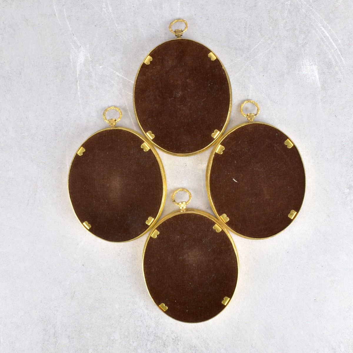 Group of Miniature French Courting Scenes