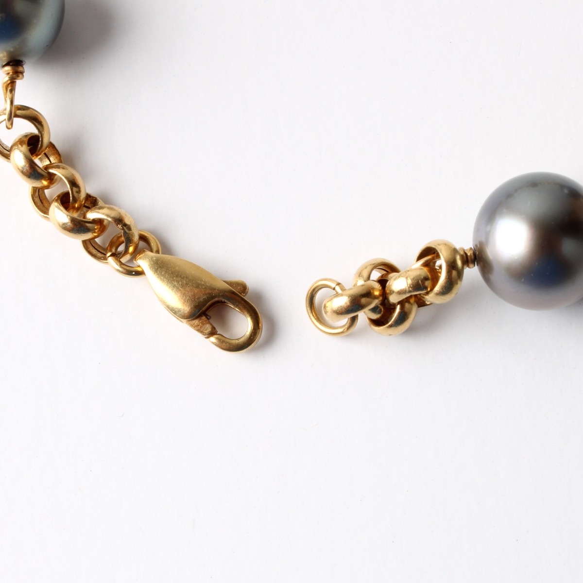 South Sea Pearl and 18K Bracelet