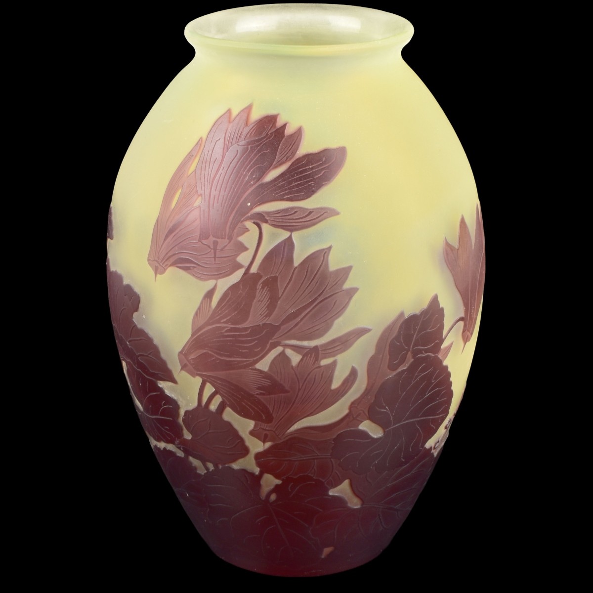 Galle Cameo Vase