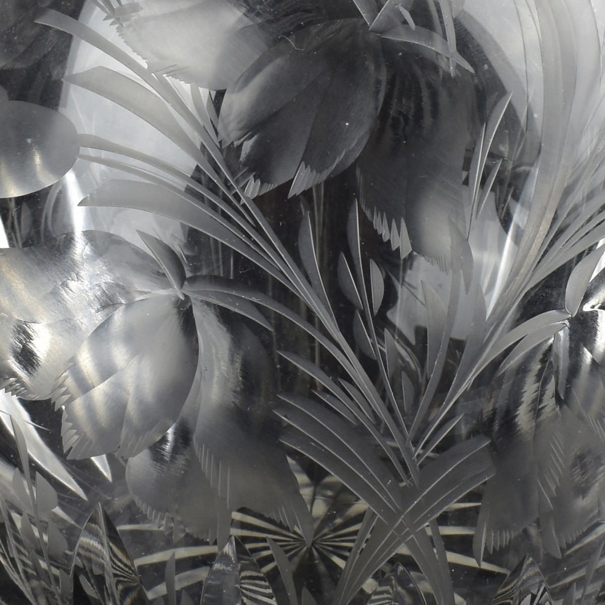 Antique Cut Glass Teapot