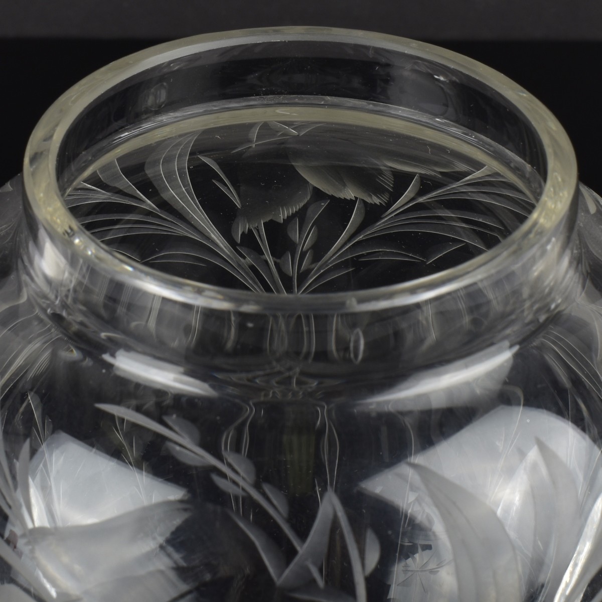 Antique Cut Glass Teapot