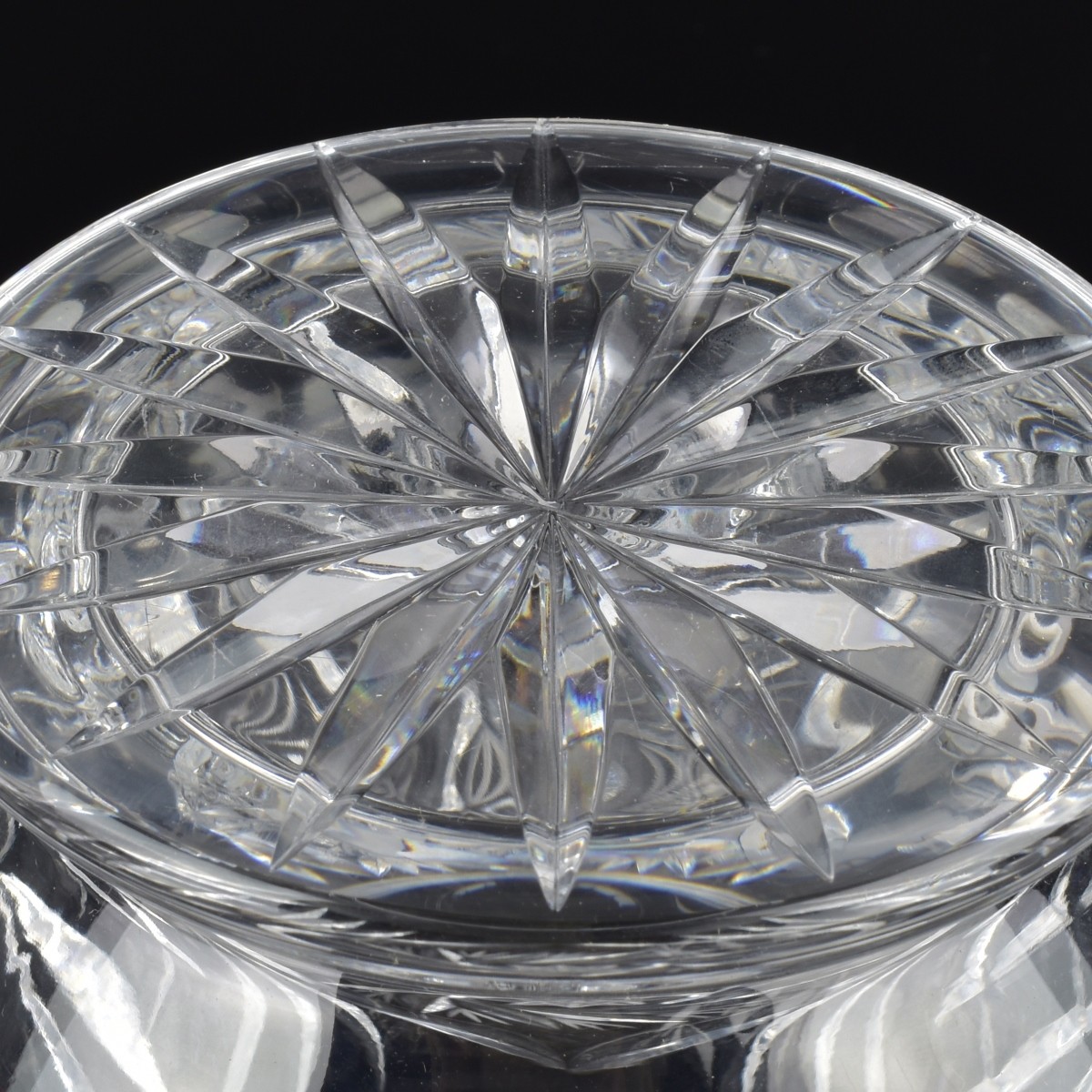 Antique Cut Glass Teapot