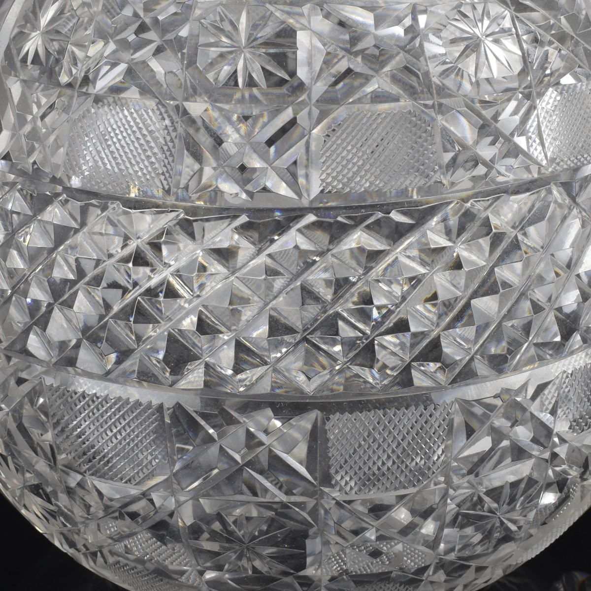 Antique Cut Glass Teapot