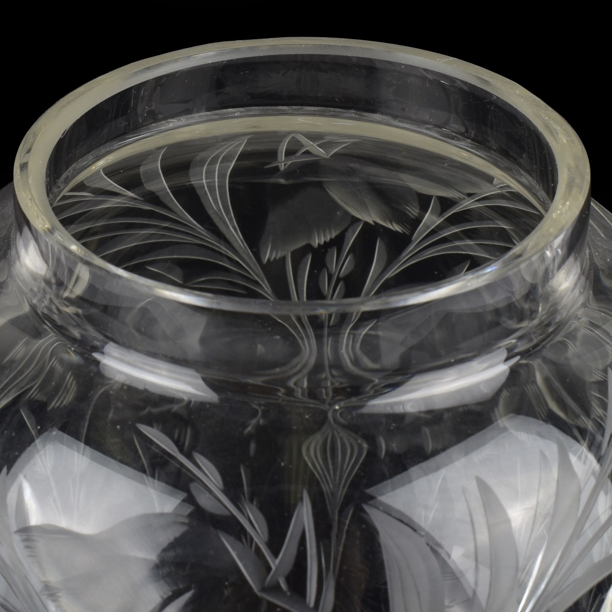 Antique Cut Glass Teapot