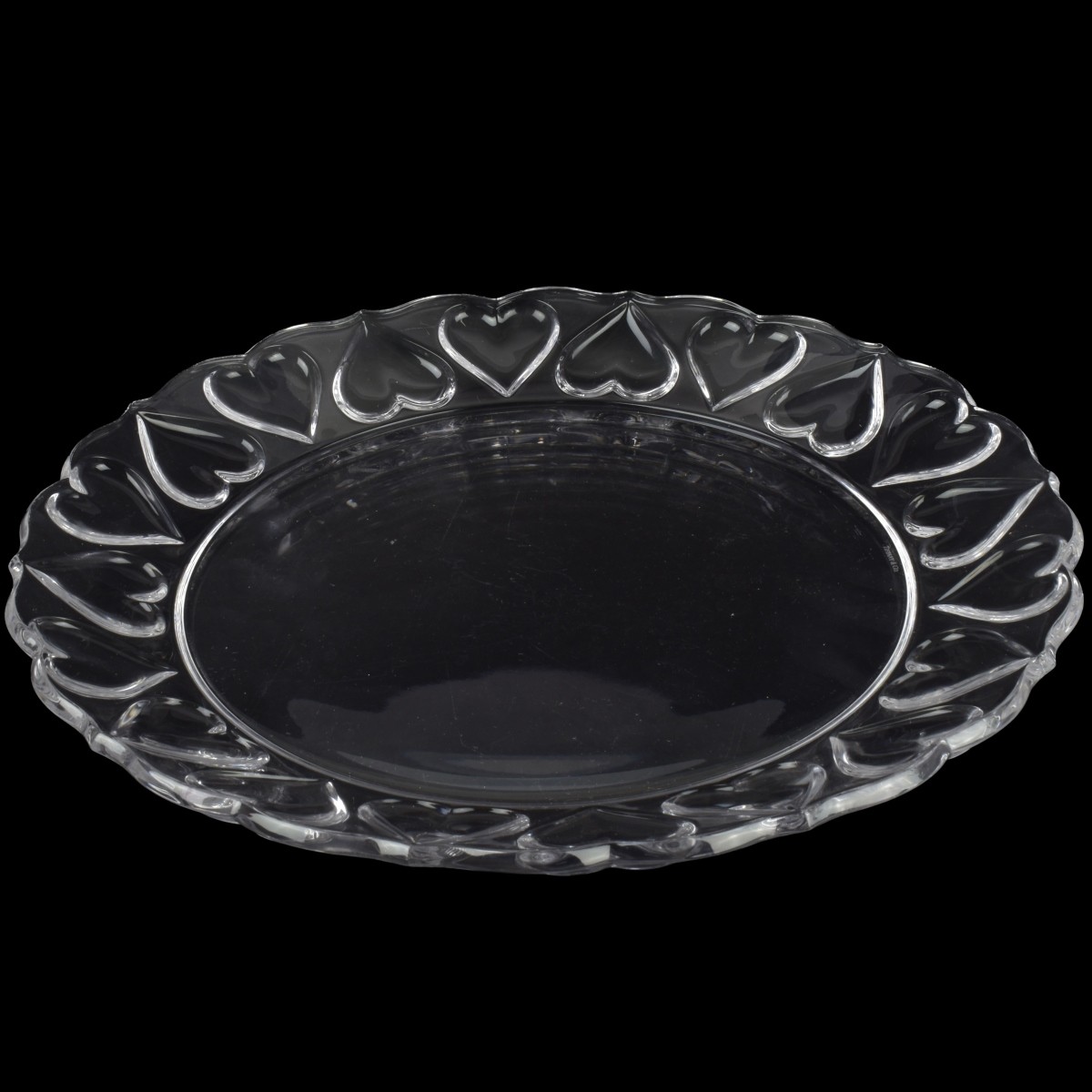 Tiffany & Co "Hearts" Crystal Glass Ware