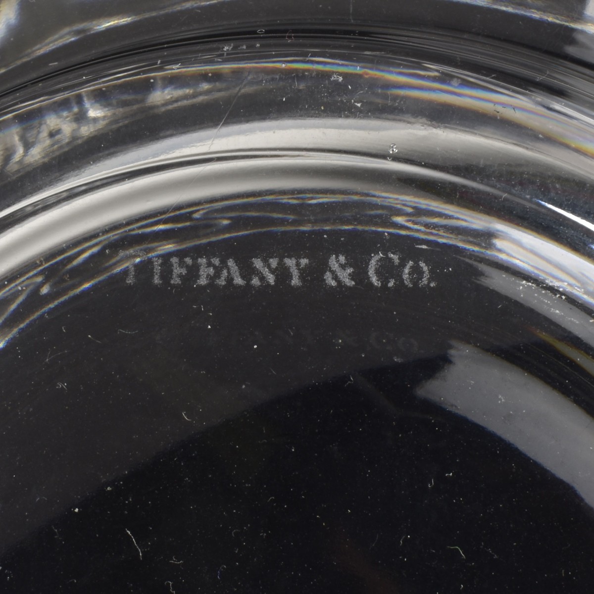 Tiffany & Co "Hearts" Crystal Glass Ware