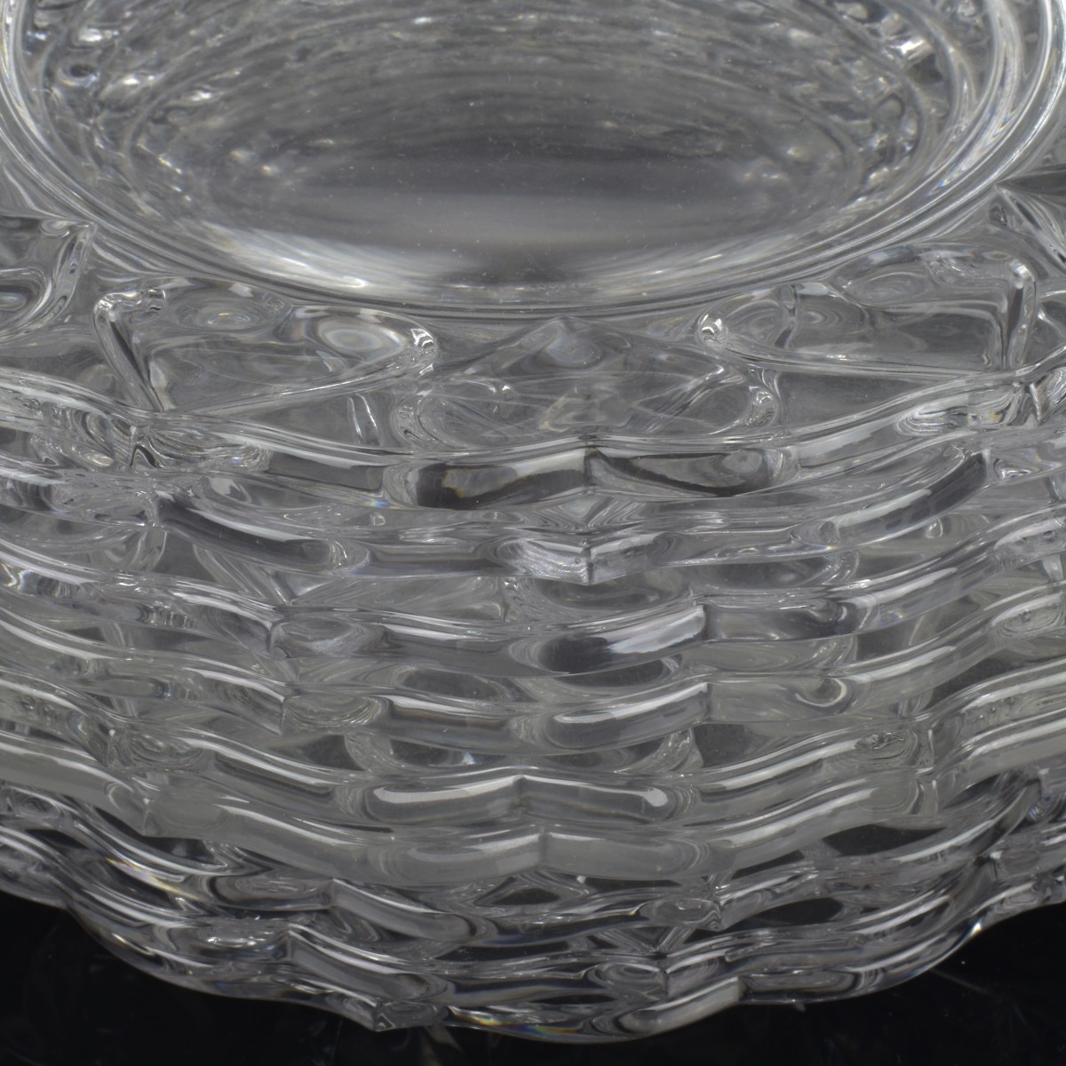 Tiffany & Co "Hearts" Crystal Glass Ware