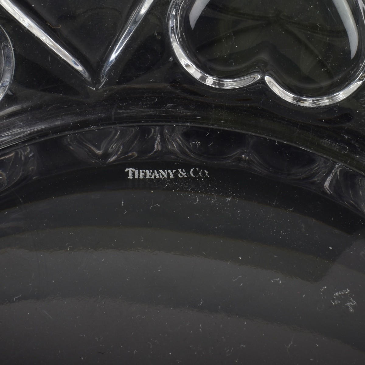 Tiffany & Co "Hearts" Crystal Glass Ware