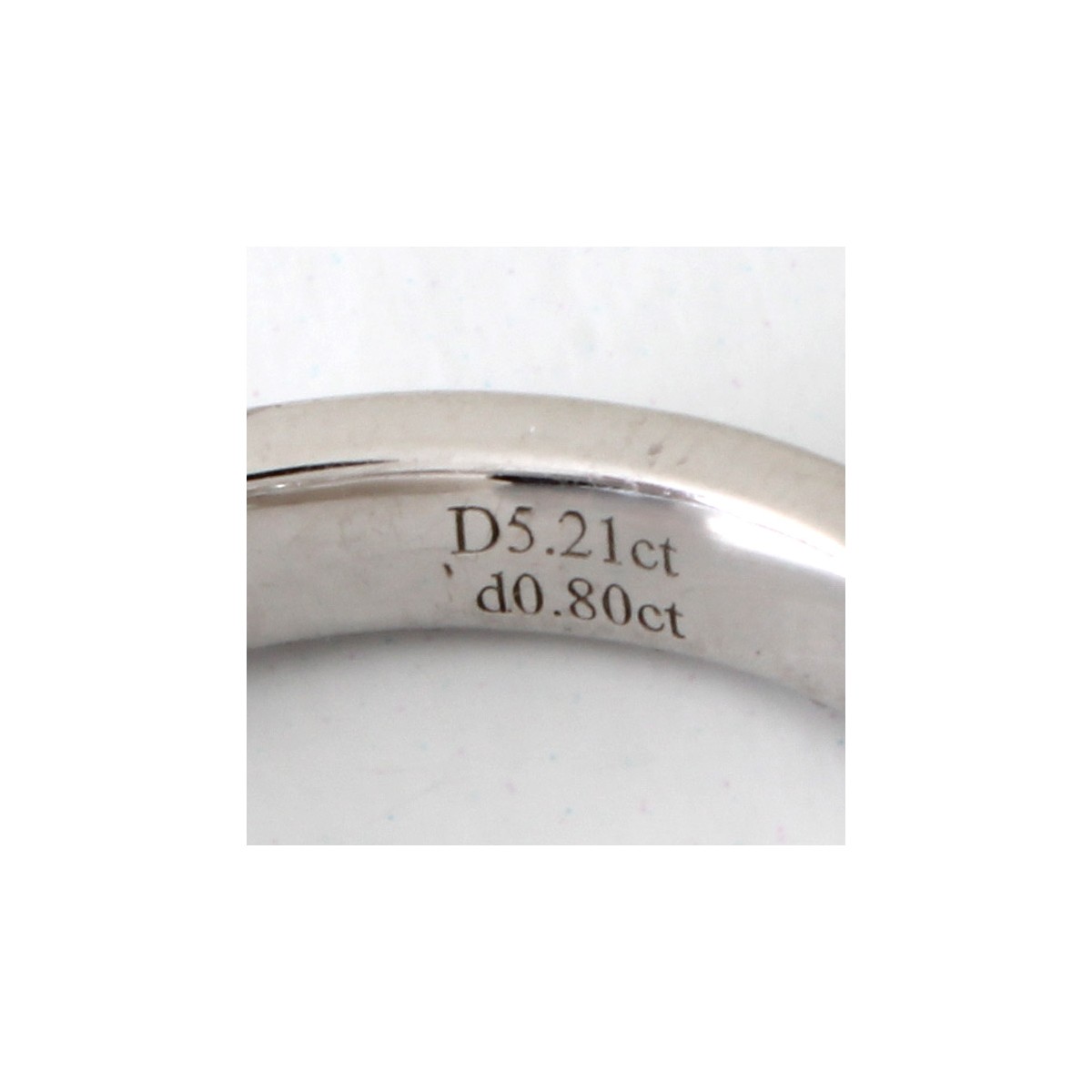 GIA Diamond and 18K Ring