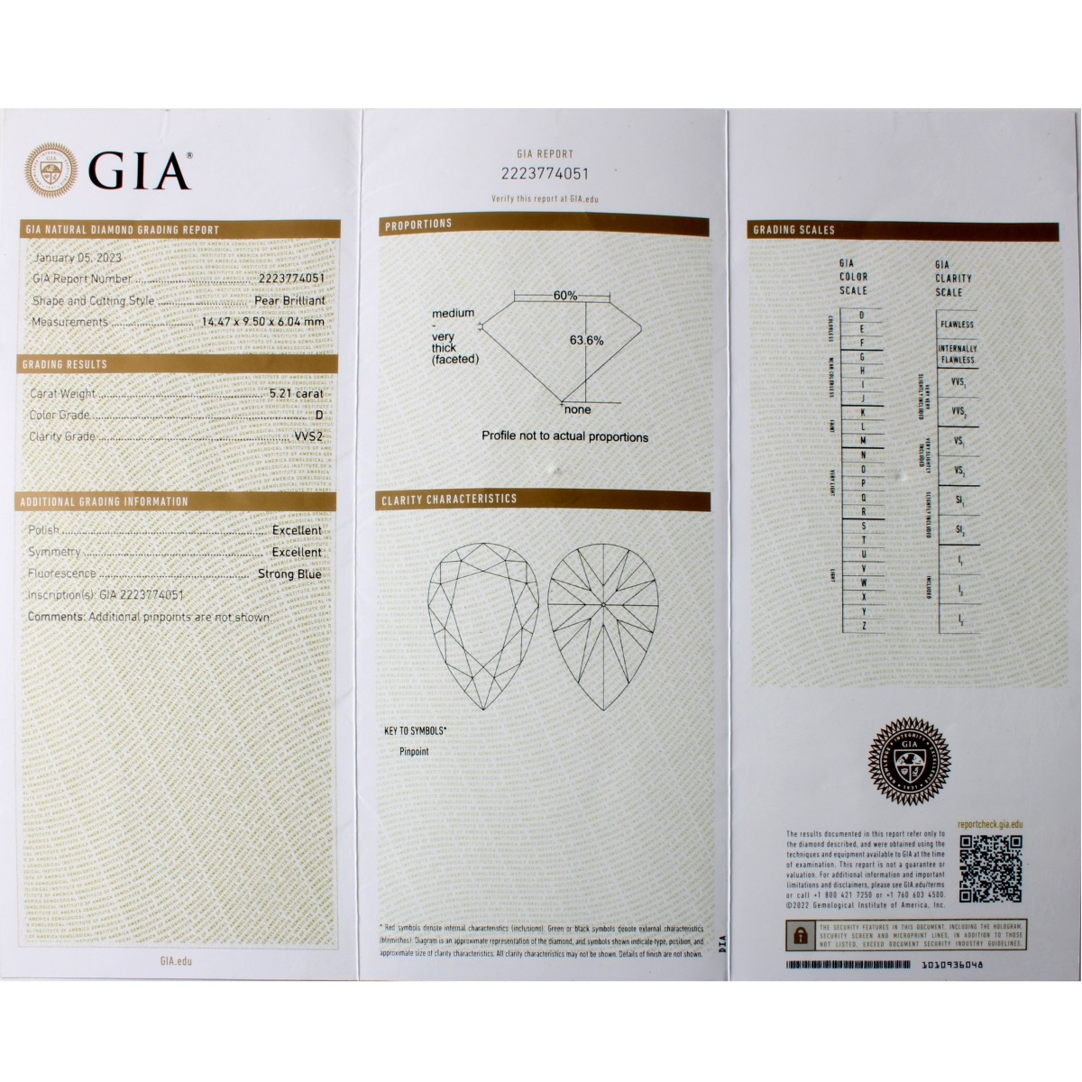 GIA Diamond and 18K Ring