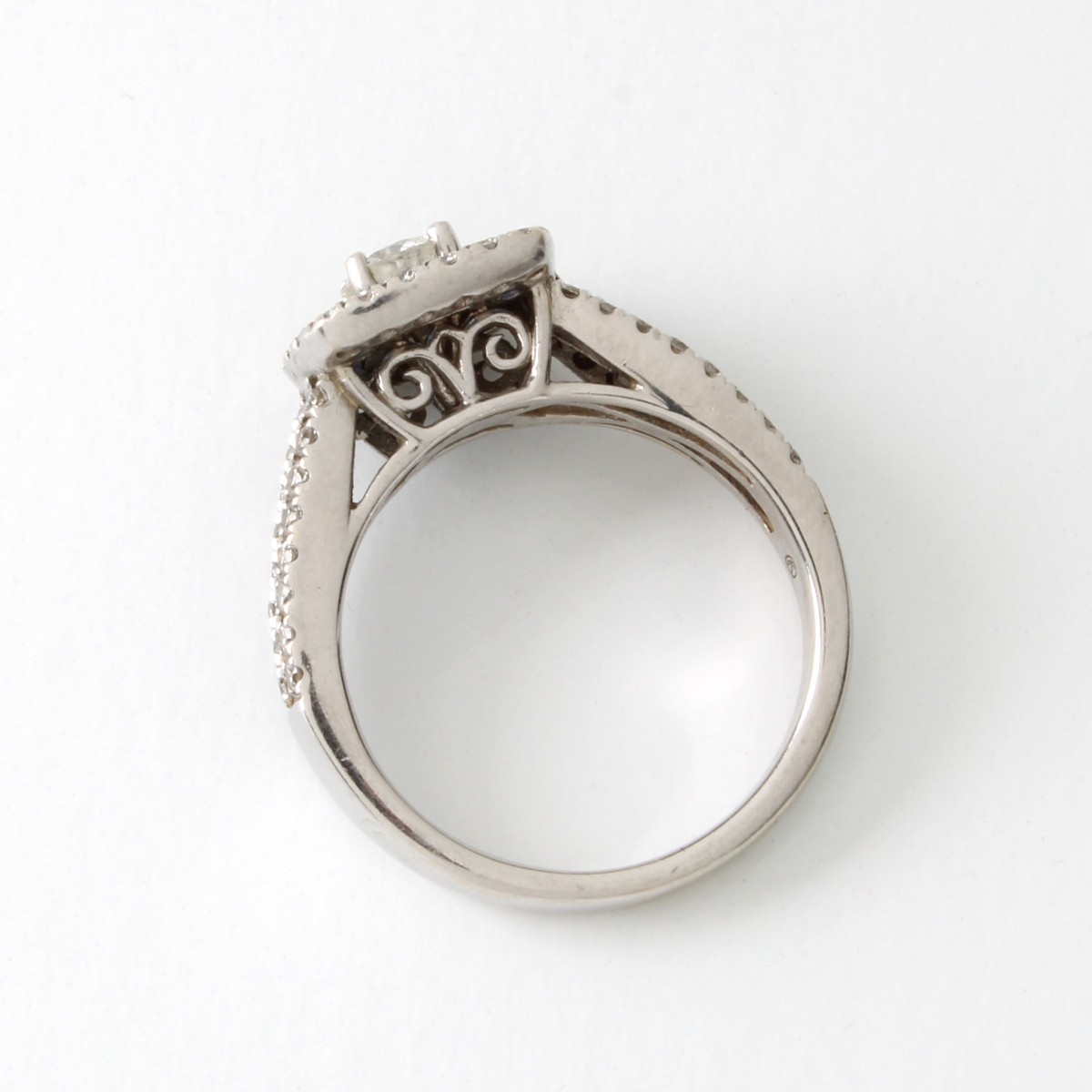 Diamond, Sapphire and 14K Ring