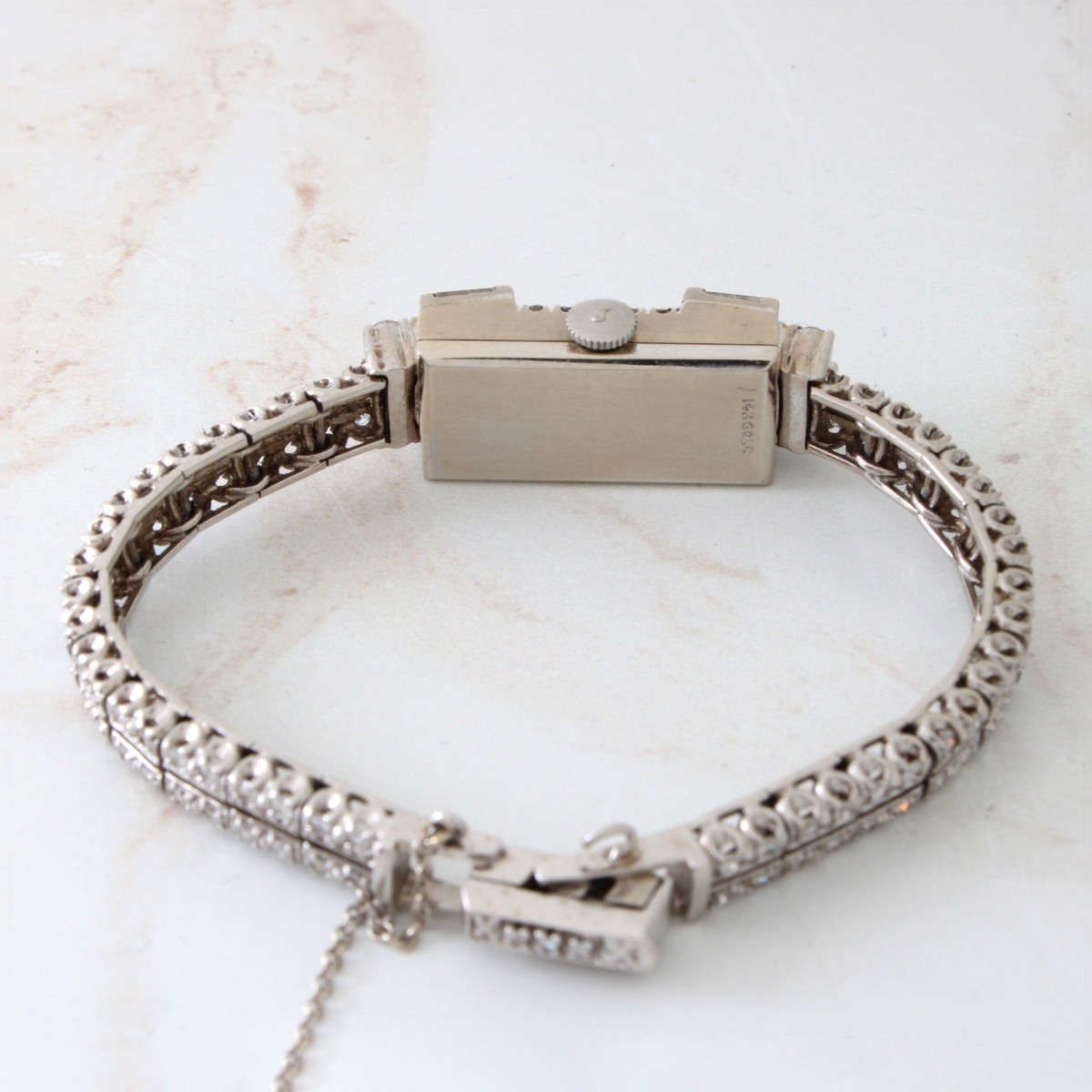 Juvenia Diamond and 14K Watch