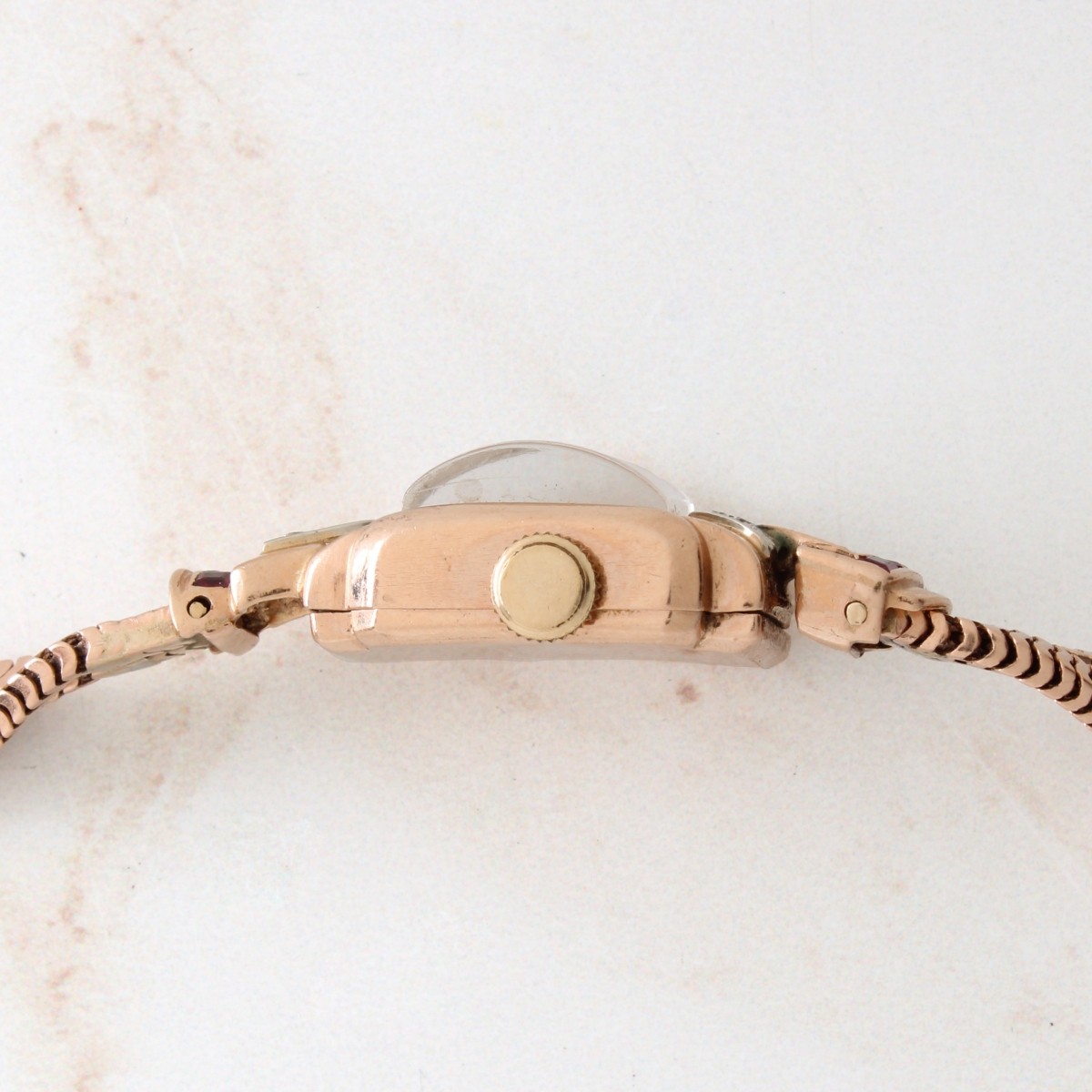 Benrus Gemstone and 14K Watch