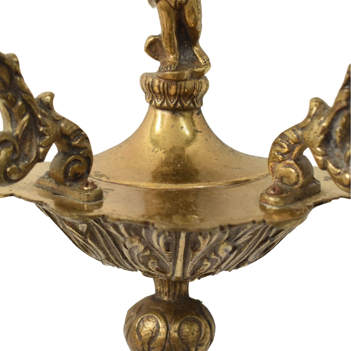 Gilt Brass Wall Sconces