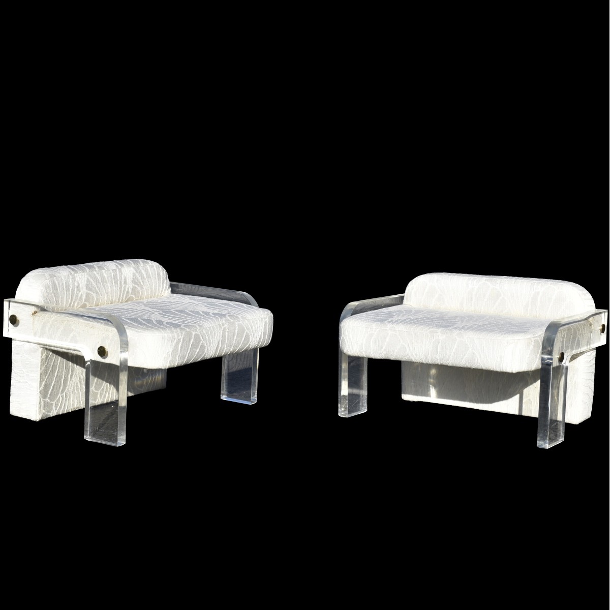 Vladimir Kagan Lucite Chairs