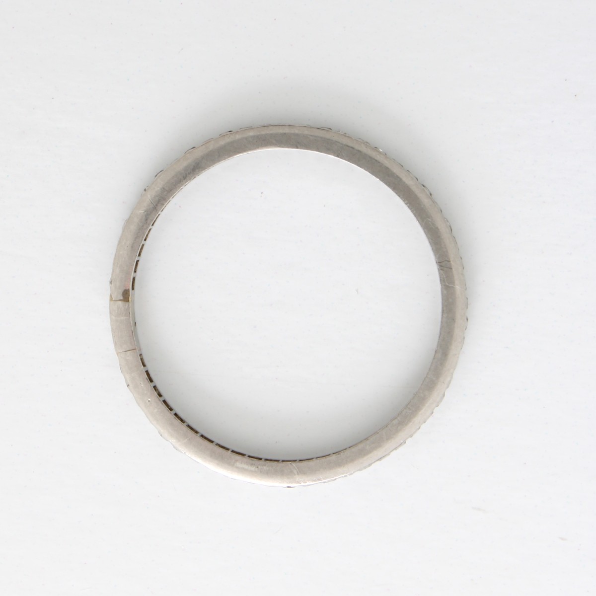 Diamond and Platinum Eternity Band