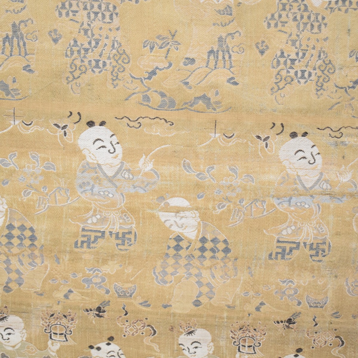 Woven Chinese Silk Panels