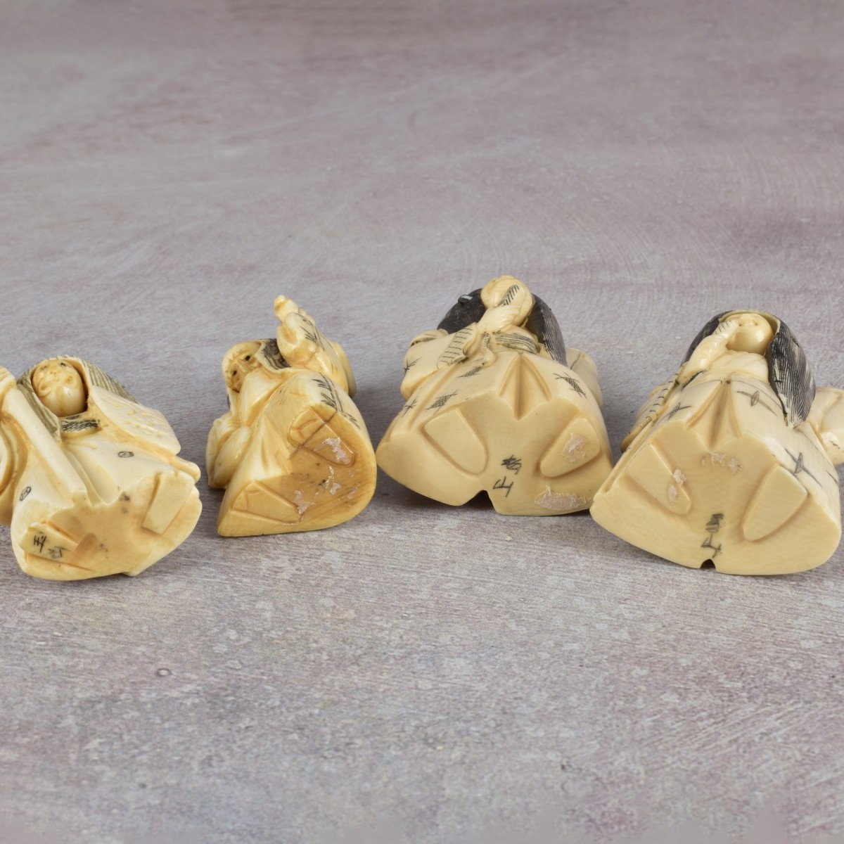 Antique Japanese Carved Netsuke's