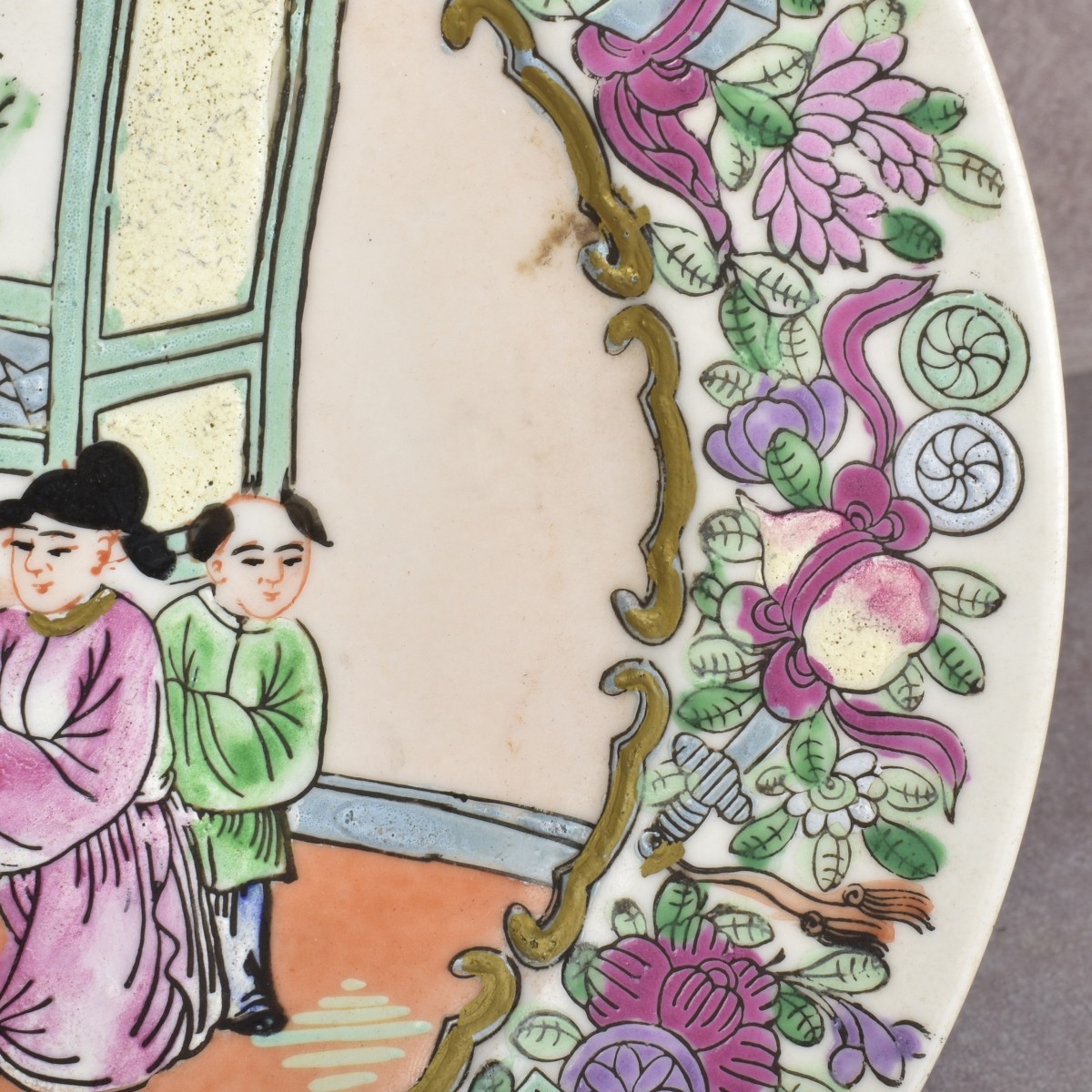 Chinese Rose Medallion Porcelain Pieces