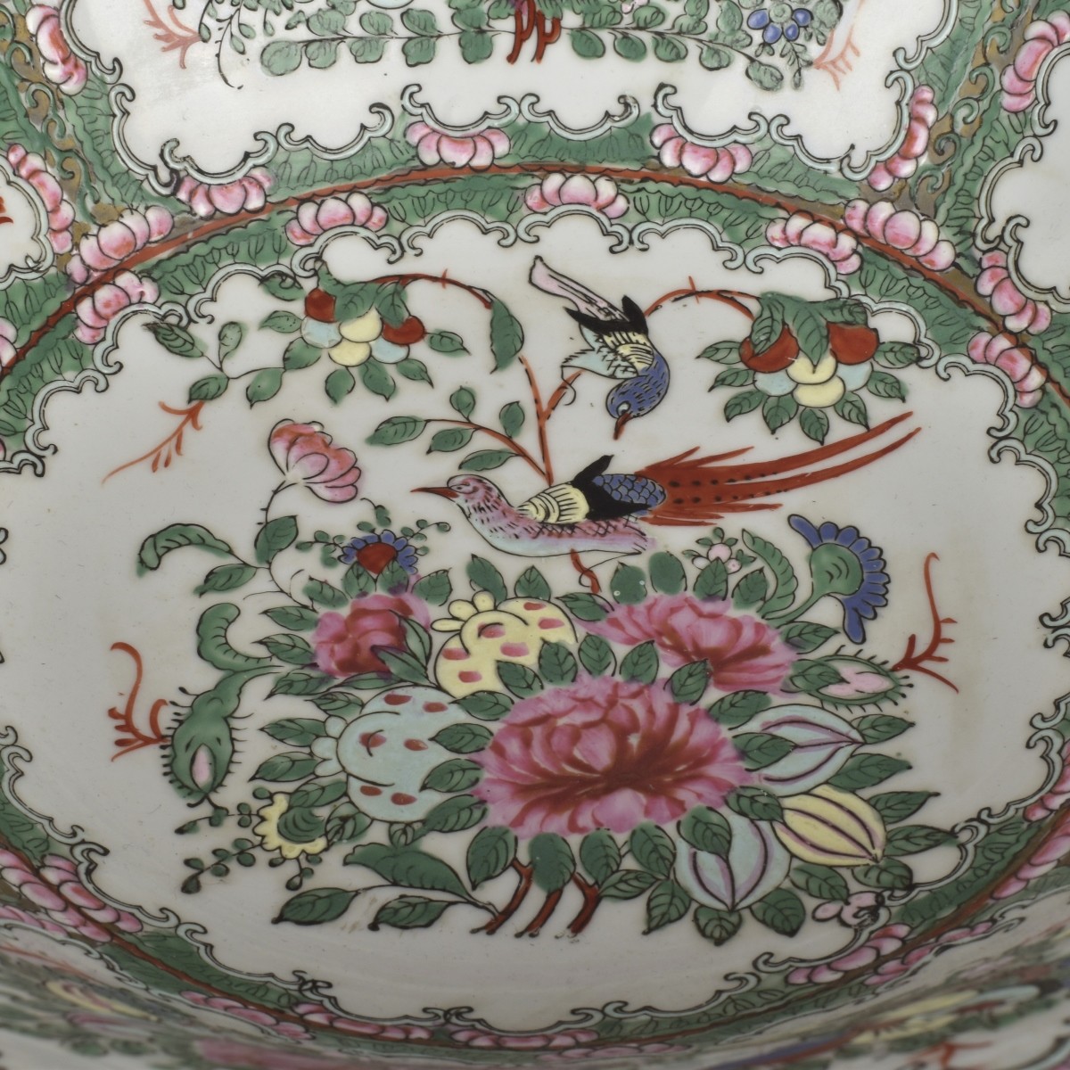 Chinese Rose Medallion Porcelain Pieces