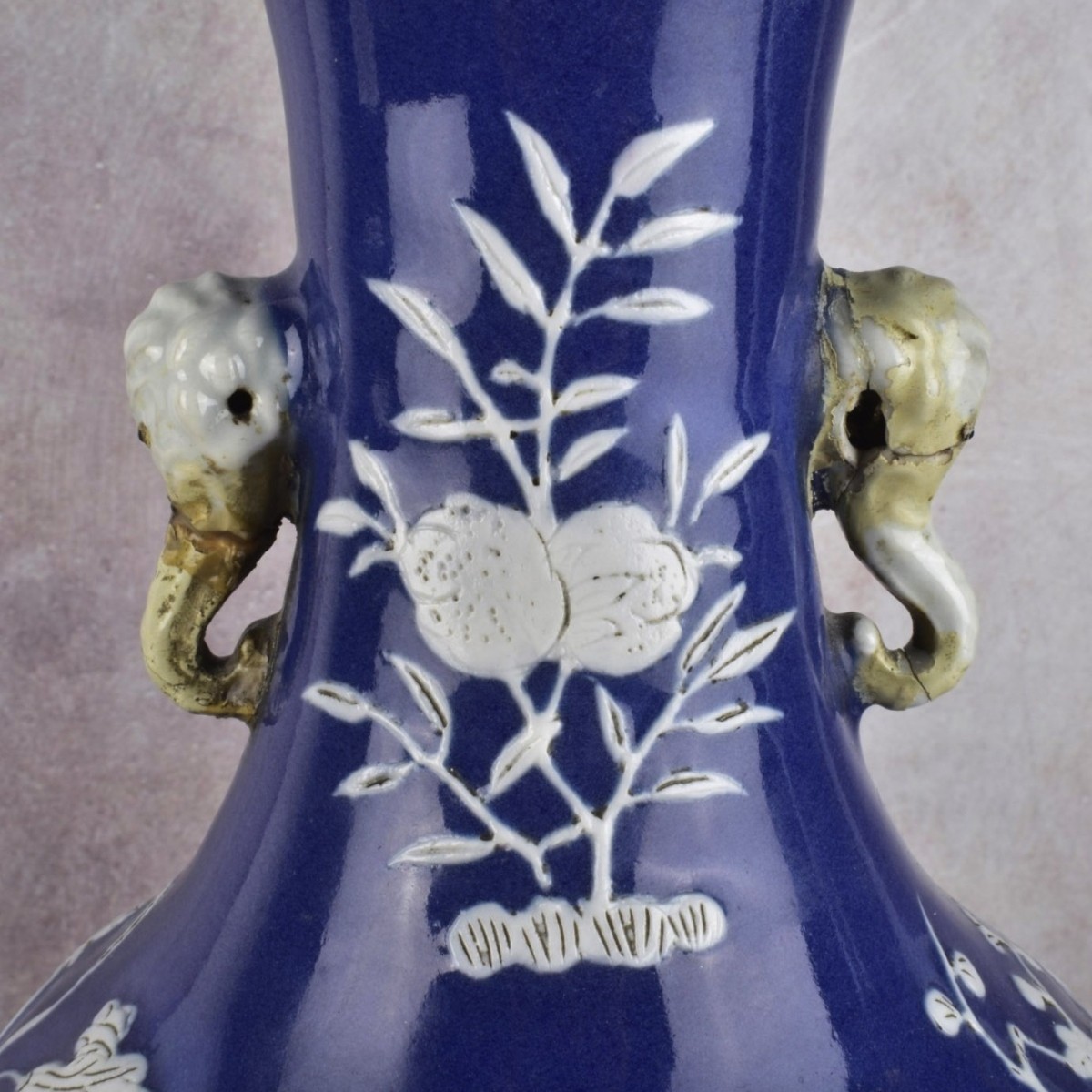 Blue and White Pottery Vases as Lamps