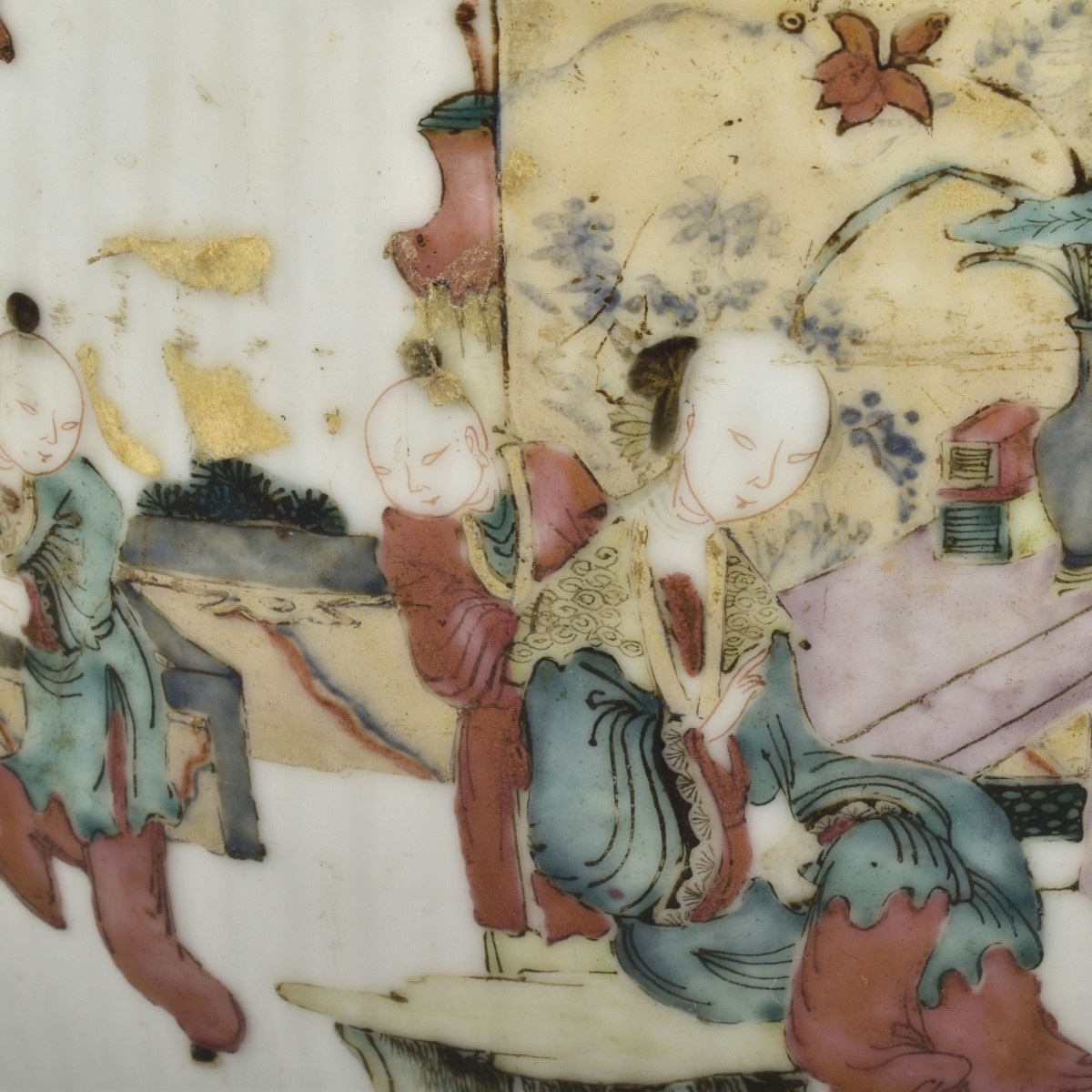 Antique Chinese Porcelain Food Pots