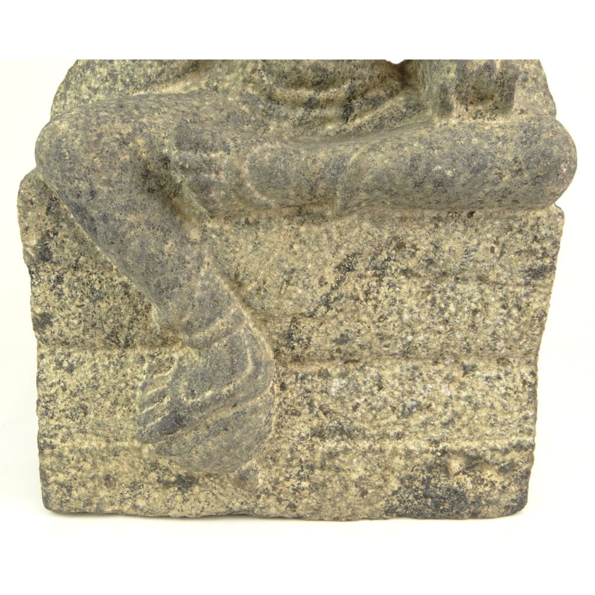 Antique Carved Schist Stele Brahmani