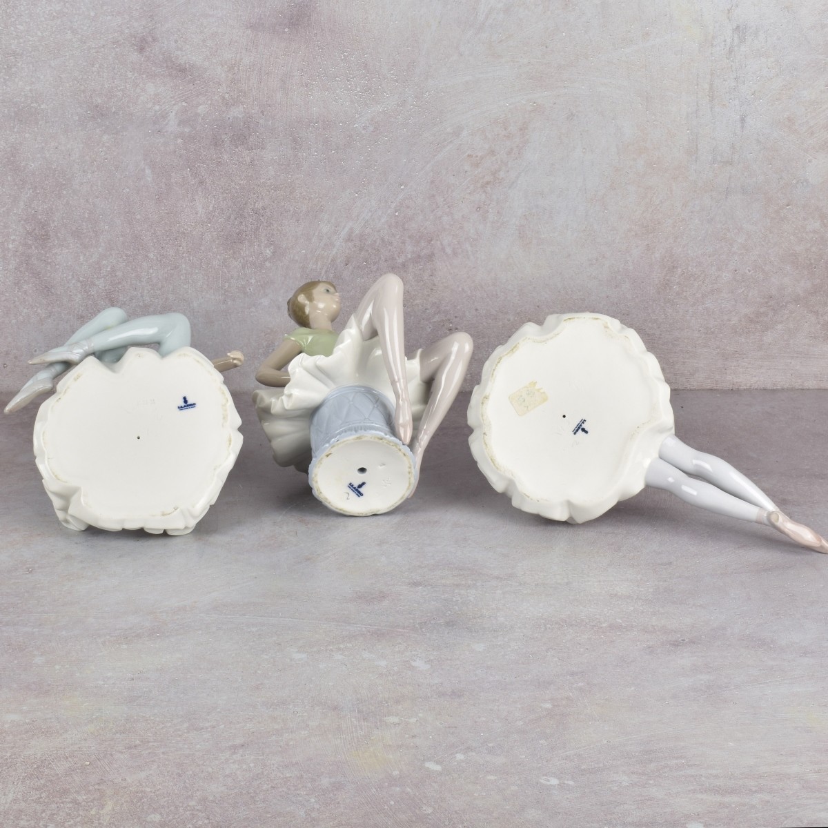 Lladro Spain Gloss Porcelain Sculptures