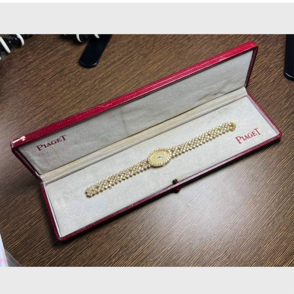 Piaget Diamond and 18K Watch