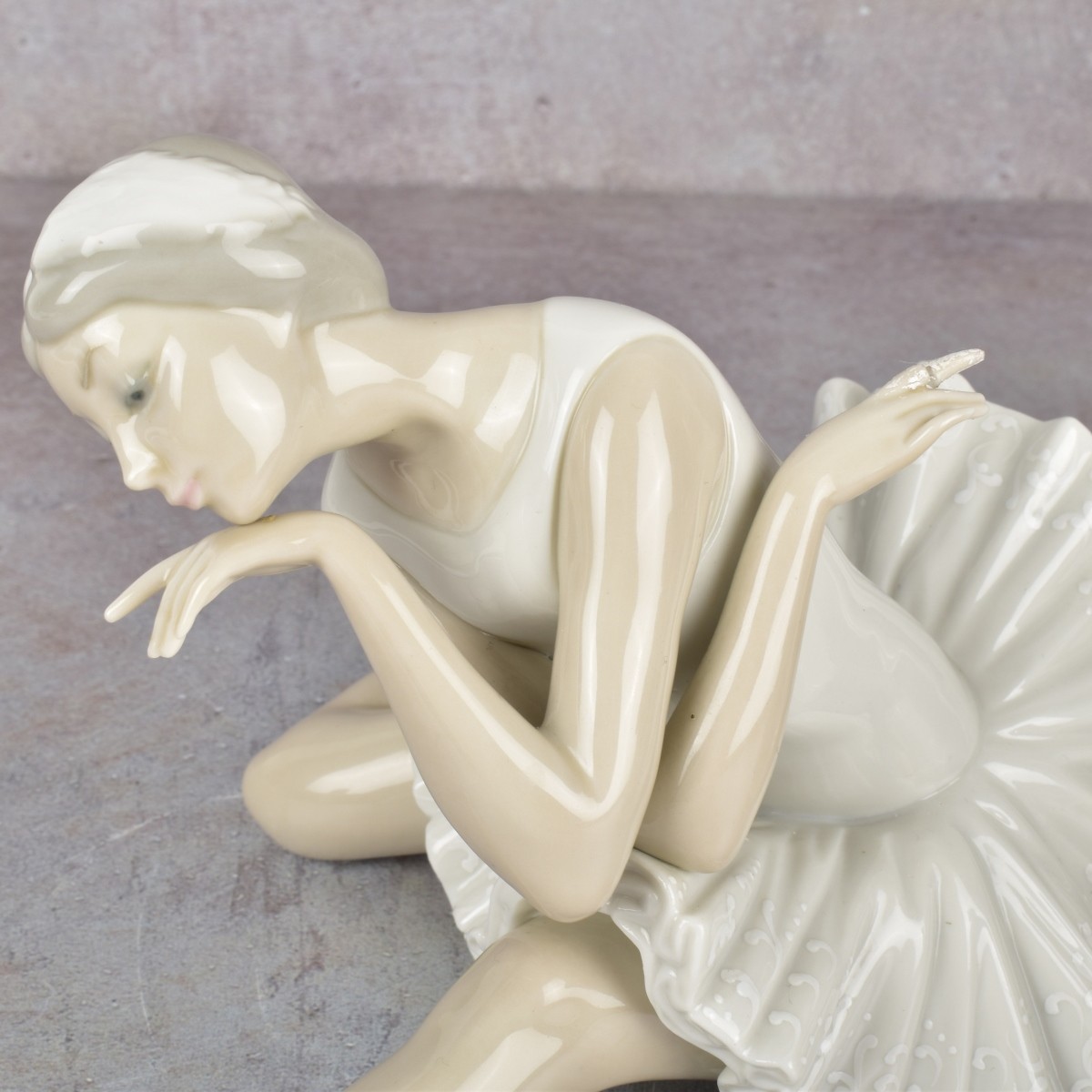 Lladro Spain Gloss Porcelain Sculptures