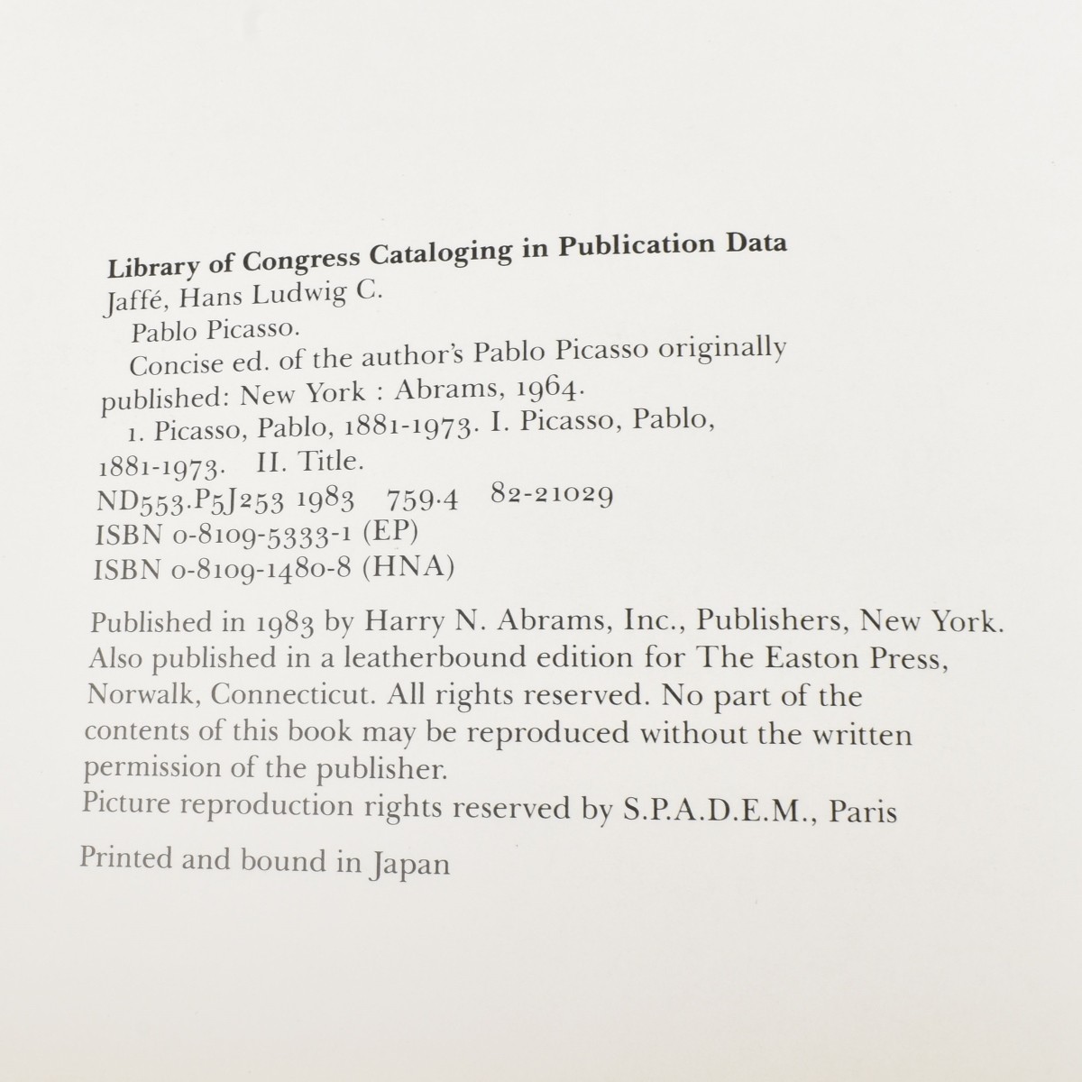 Art Hard Cover Books