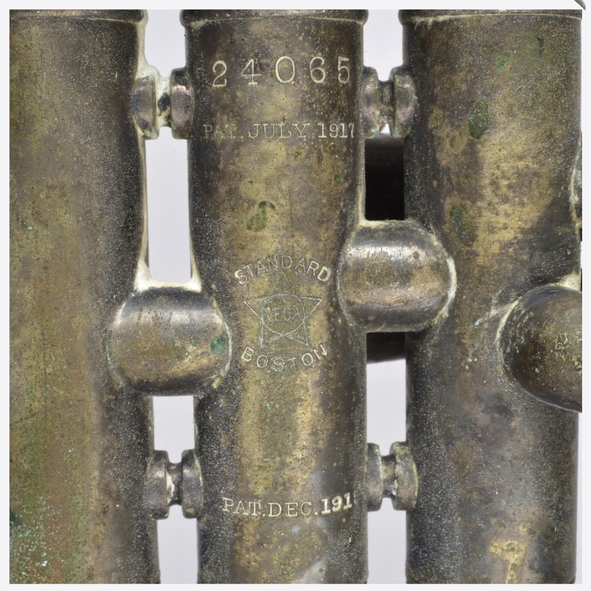 Silver Plate Trumpet with Case