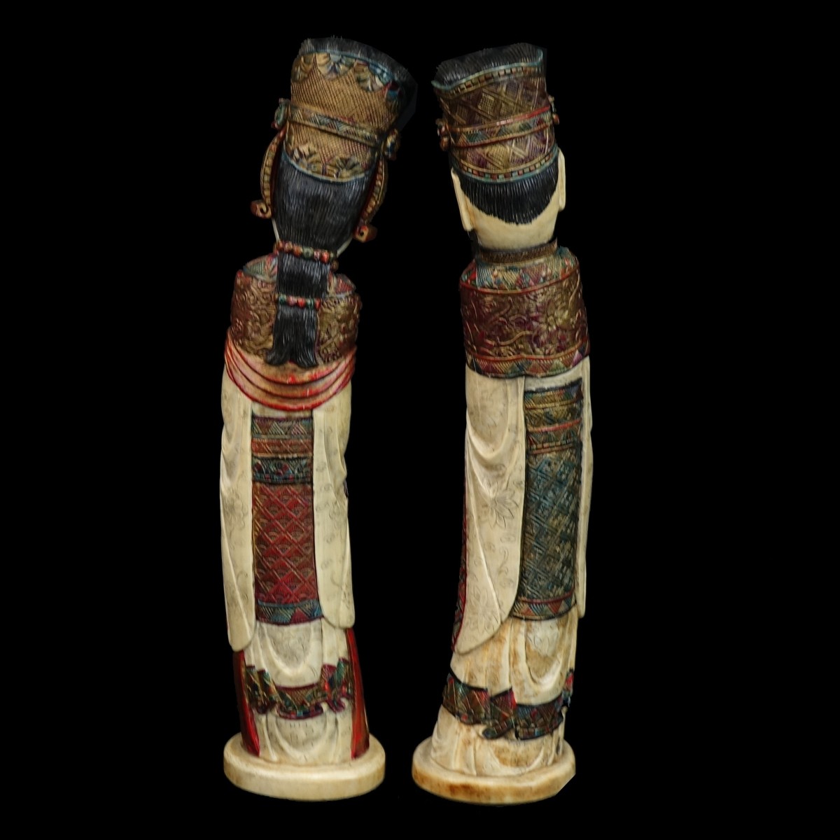 Pair of Chinese Figures