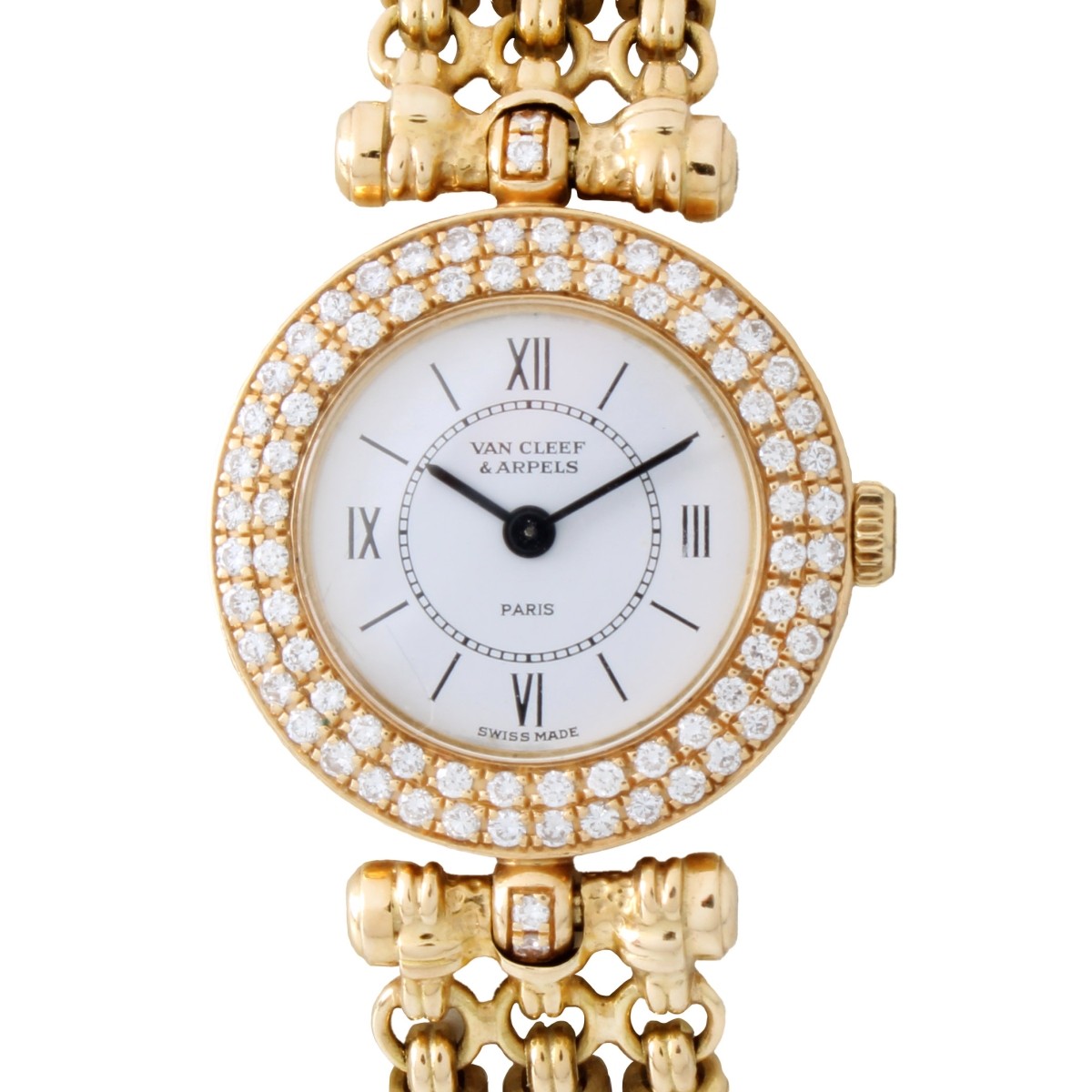 VCA Diamond and 18K Watch