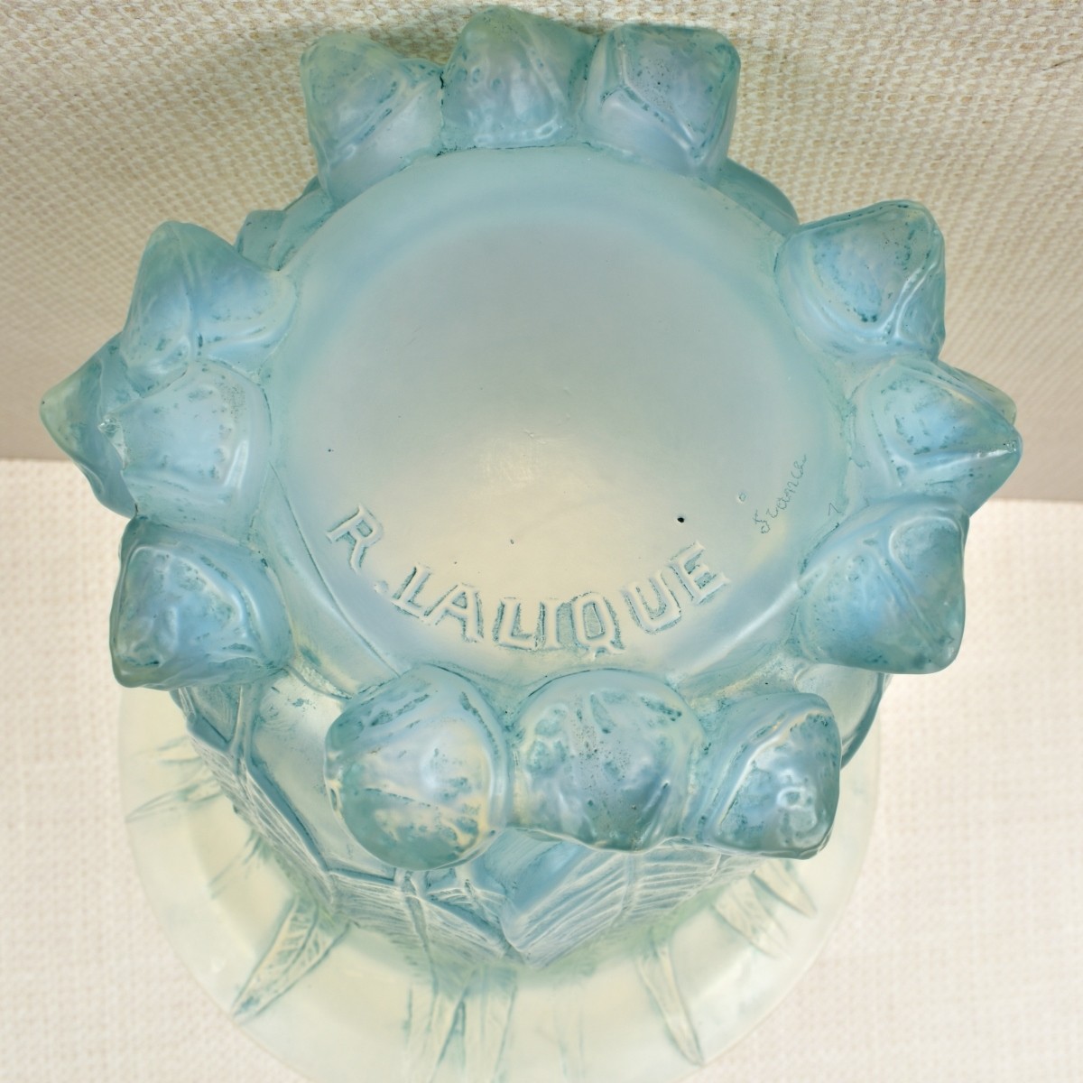 Rene Lalique "Eucalyptus" Vase