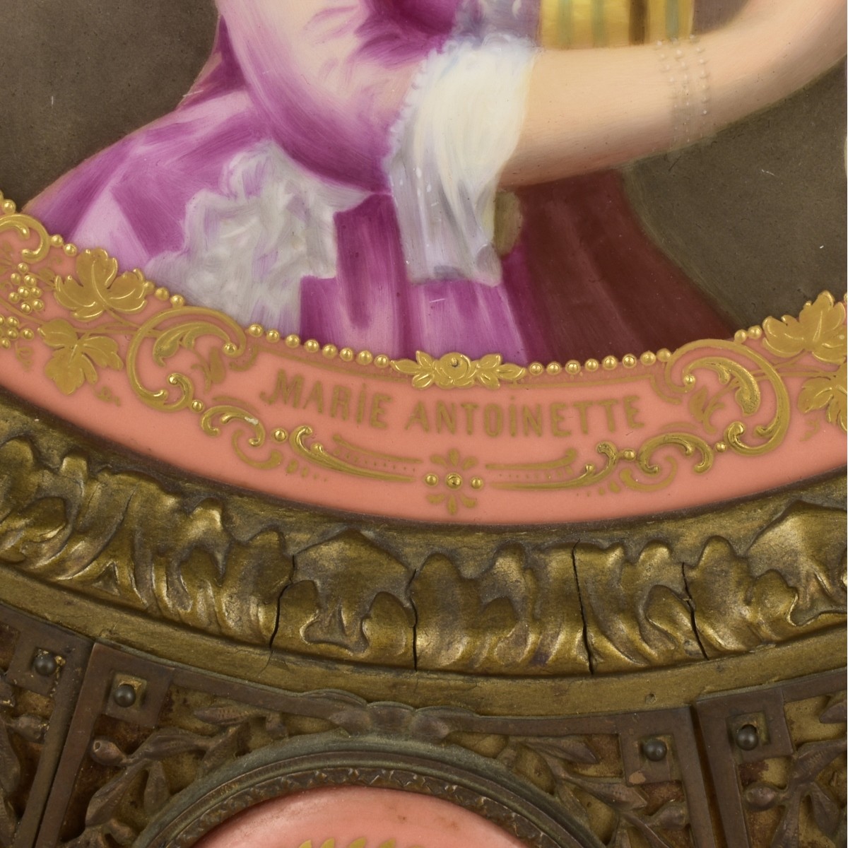 Sevres Style German Porcelain Plaque