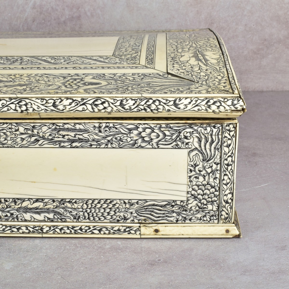 19th Century Anglo Indian Lap Desk