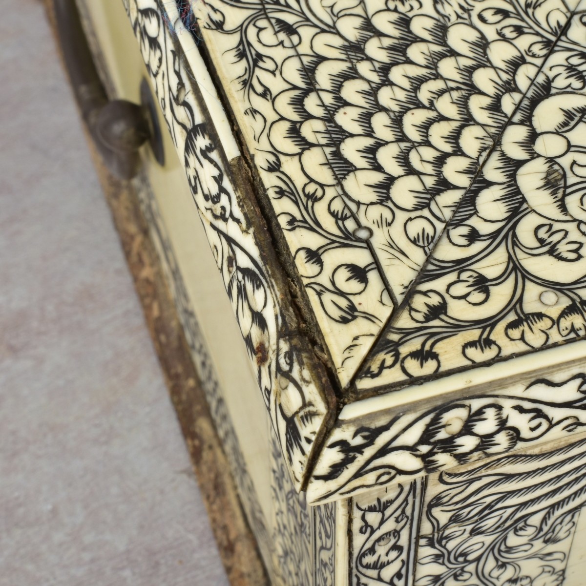 19th Century Anglo Indian Lap Desk