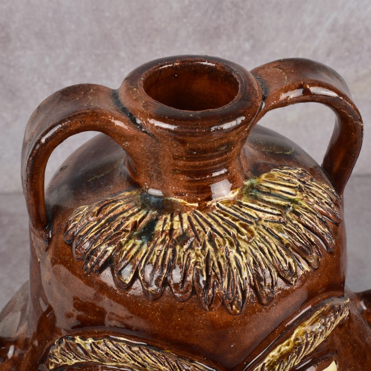 American Pottery Folk Art Face Jugs