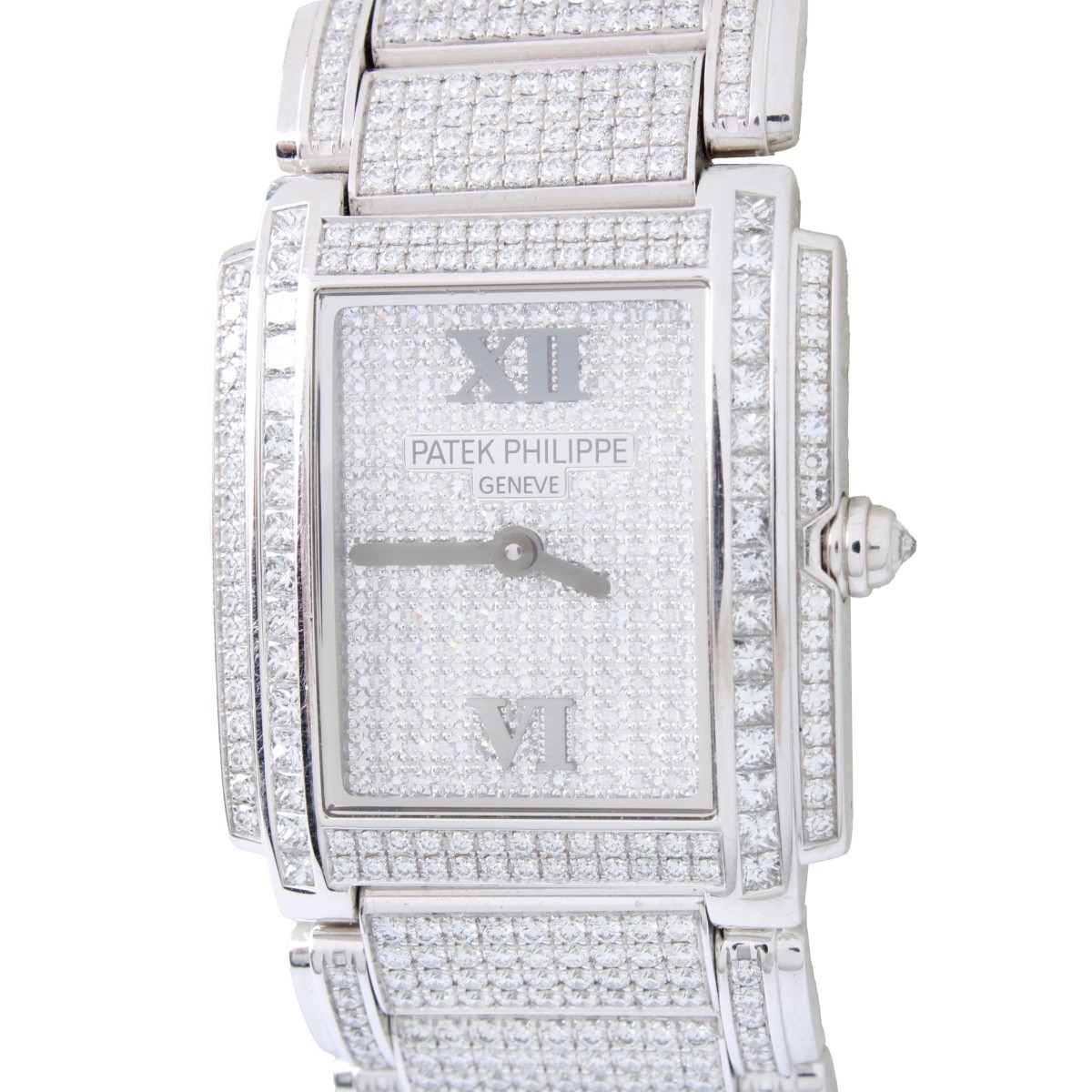 Patek Philippe Diamond and 18K Watch