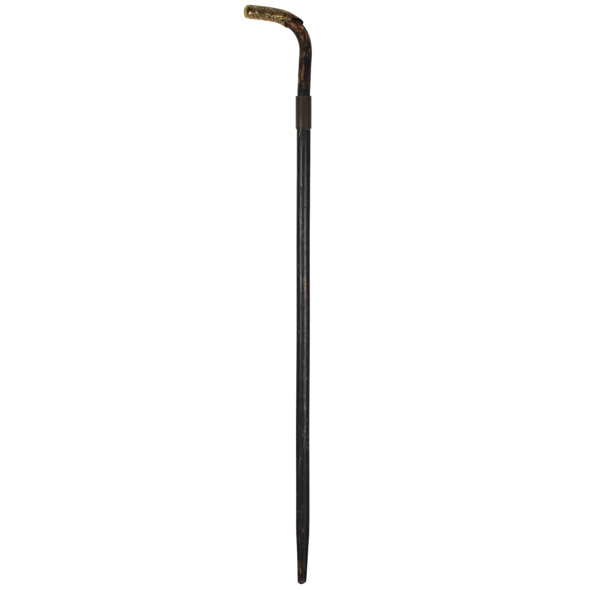Gold Handle Walking Stick